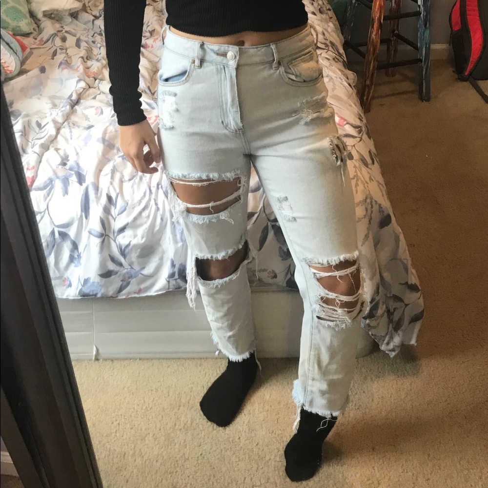 pacsun mom jeans
